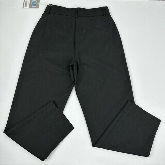 Everlane Women’s NWT Black Career The Way-High Taper Trouser Pant 4/W29/L27 - Picture 4 of 12